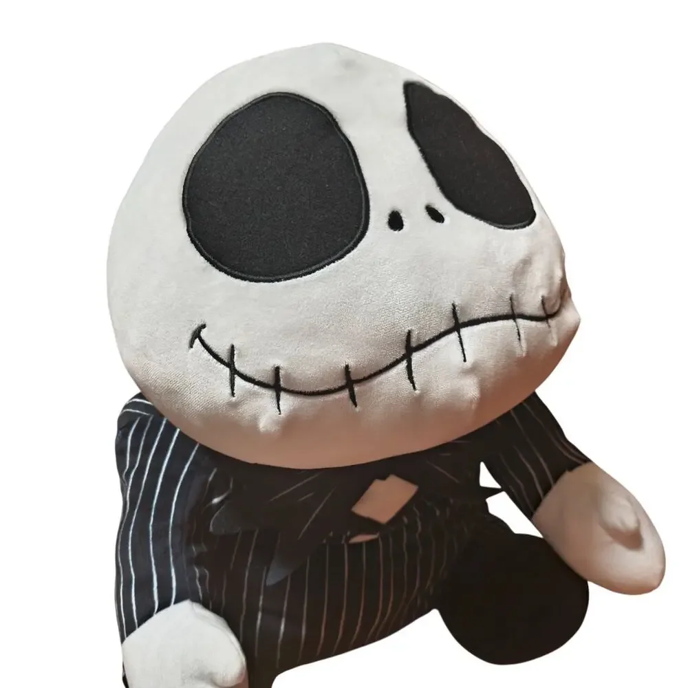 Jack Skellington Disney Parks Cuddleez Nightmare Before Christmas Plush 24”